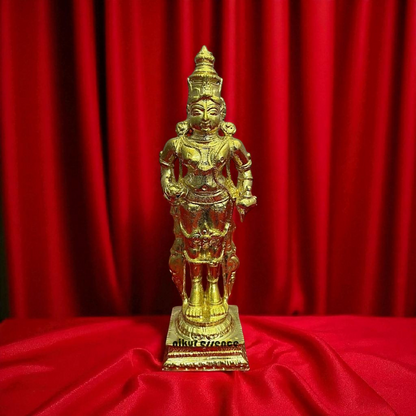 Vittala/Panduranga Standing Panchaloha/Bronze idol - 6.8 Inches Nikuressence