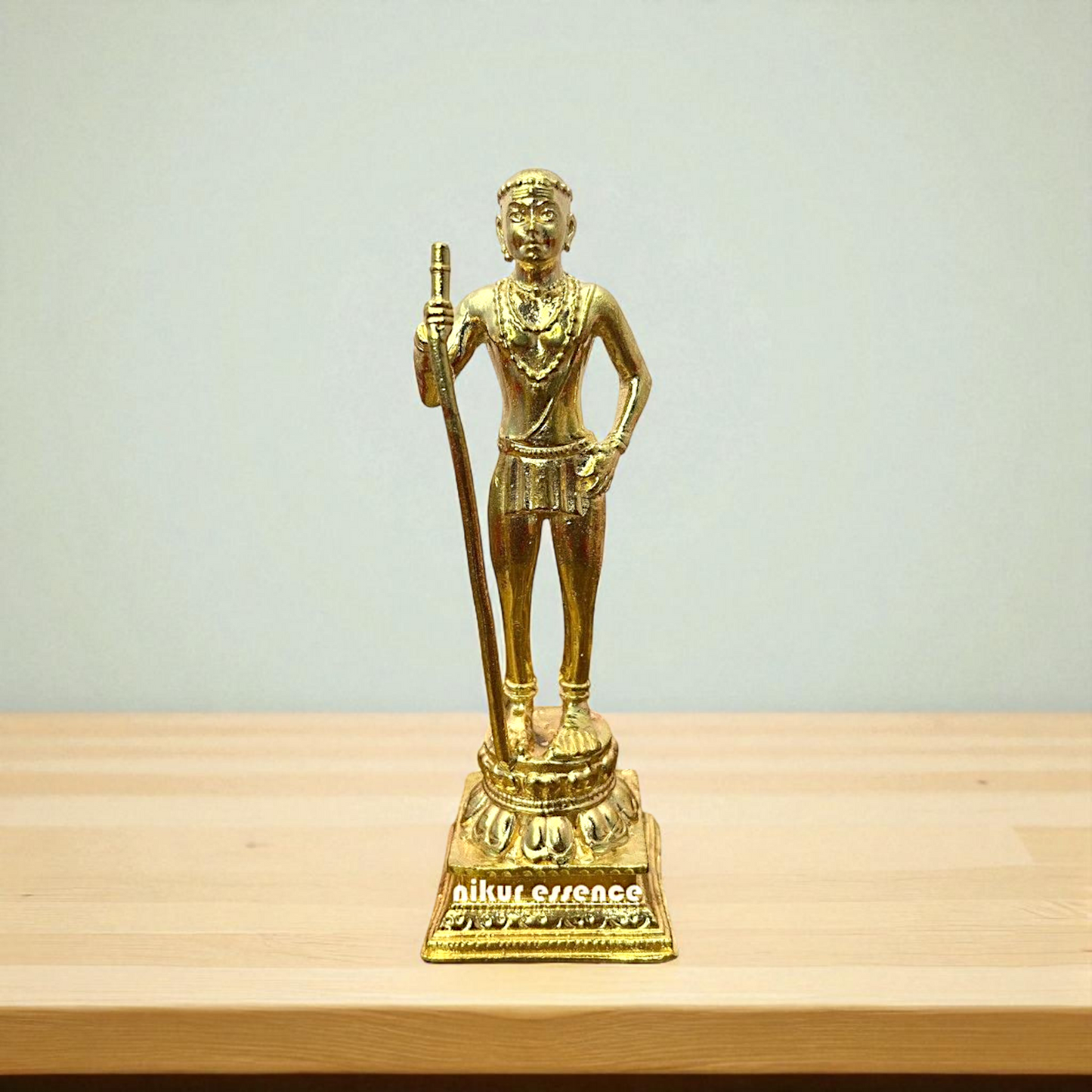 Subramanya Swamy standing Bronze/Panchaloha idol - 5.2 Inches Nikuressence