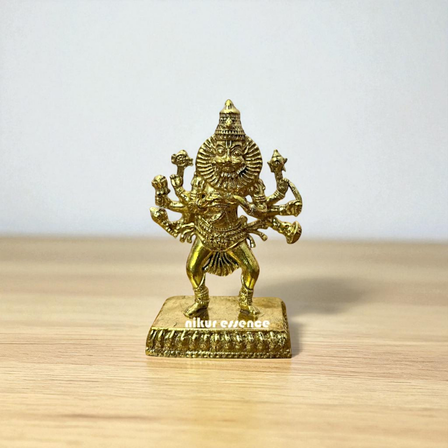 Narasimha Vishnu standing Bronze/Panchaloha idol - 2.5 Inches Nikuressence