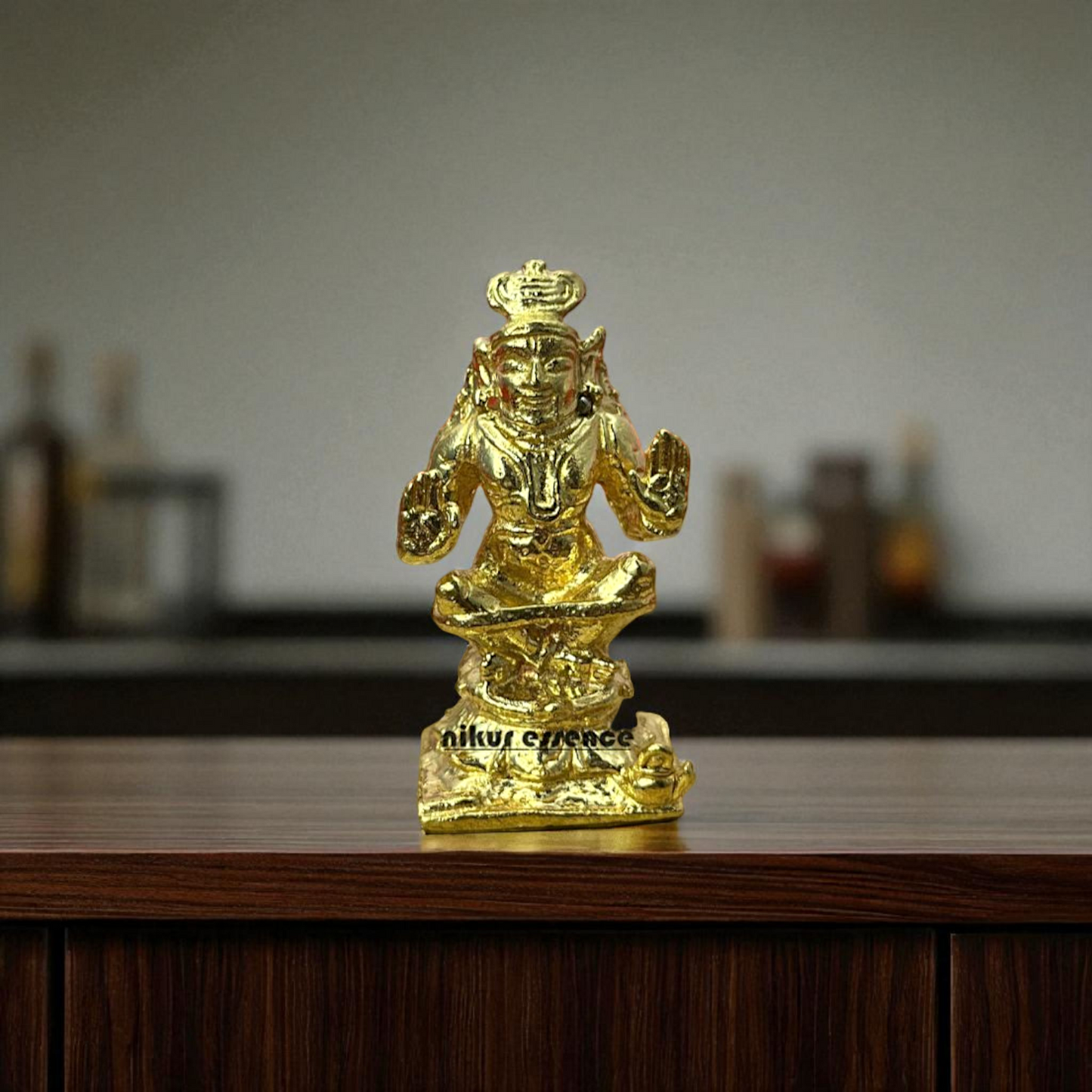 Maharishi Vedavyasa Seated Bronze/Panchaloha idol - 1.8 Inches Nikuressence