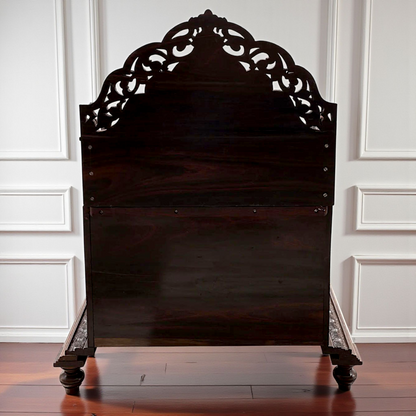 Spiritual Pooja wooden Temple mandir - 39 Inches Nikuressence