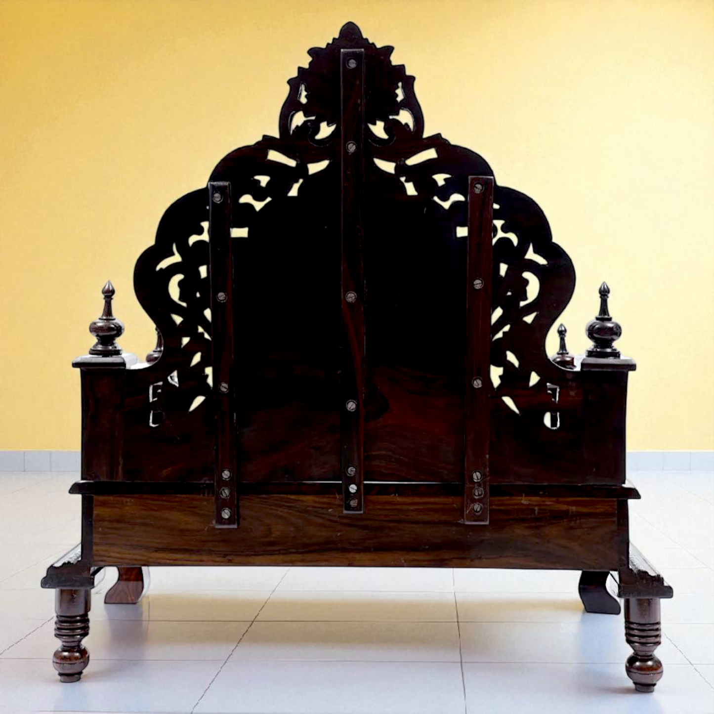 Large Ganesha wooden Temple mandir - 35 inches Nikuressence