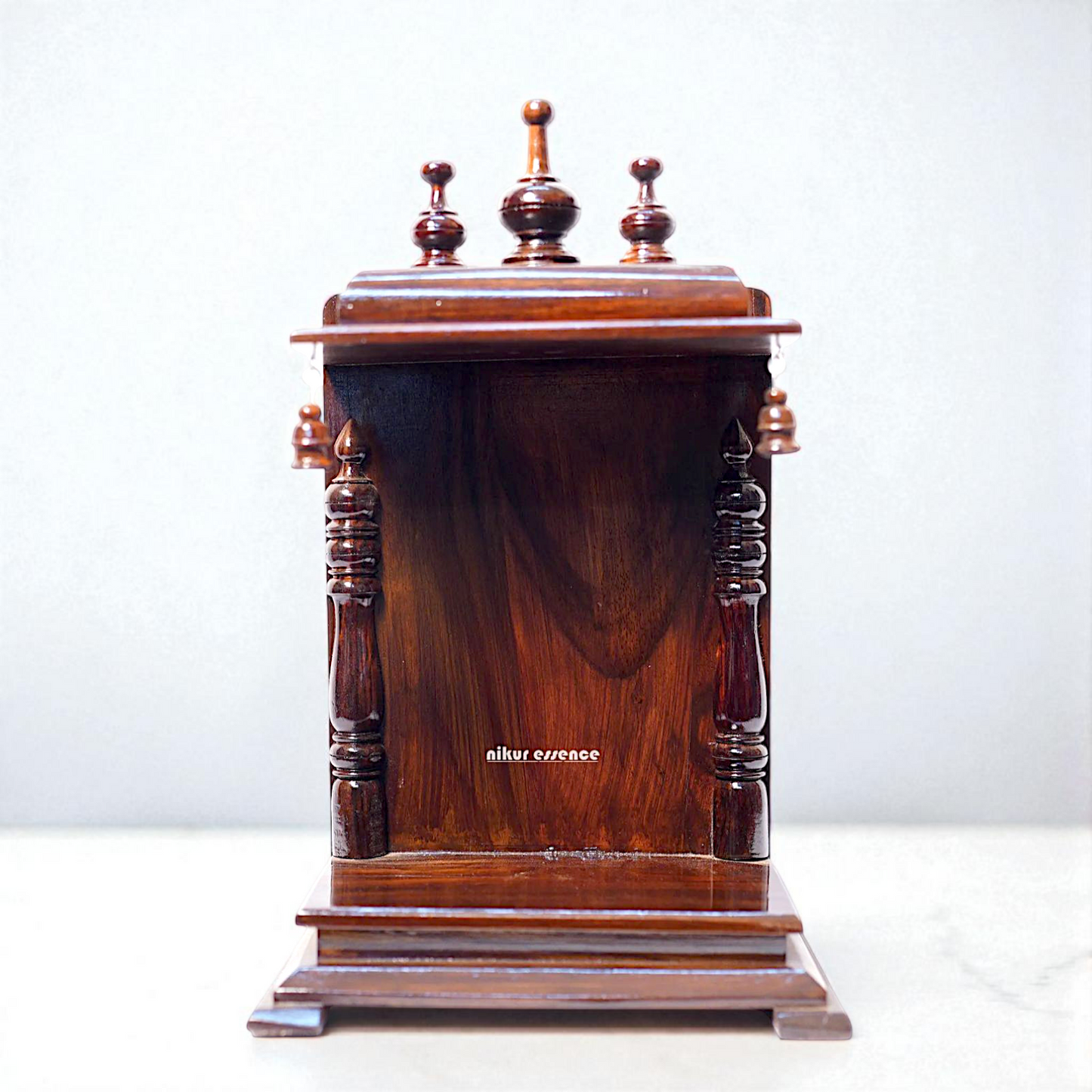 Wall Hanging Wooden Temple for Home – by Nikur Essence Nikuressence