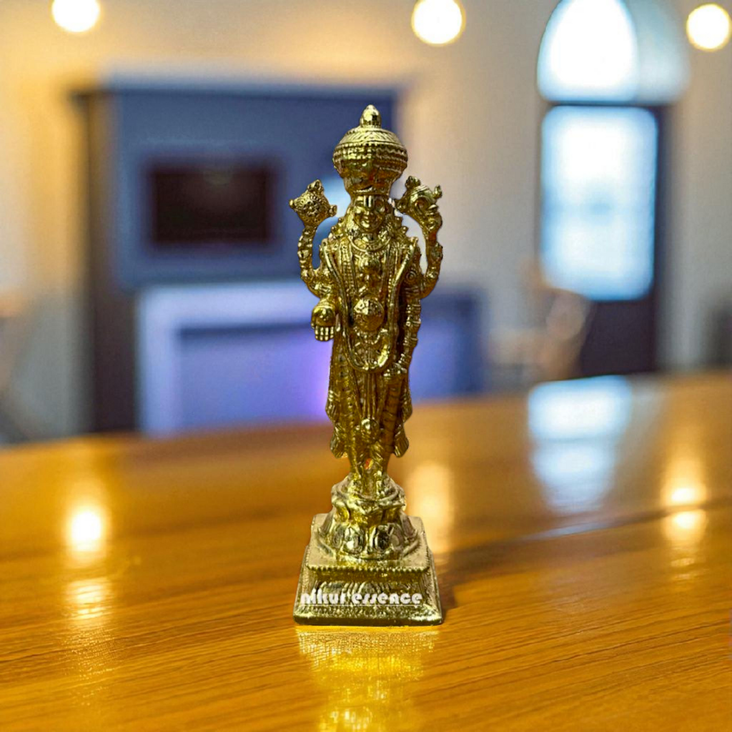 Lord Vishnu Srinivasa – Standing with Blessing Hand – Panchaloha Idol by Nikur Essence Nikuressence