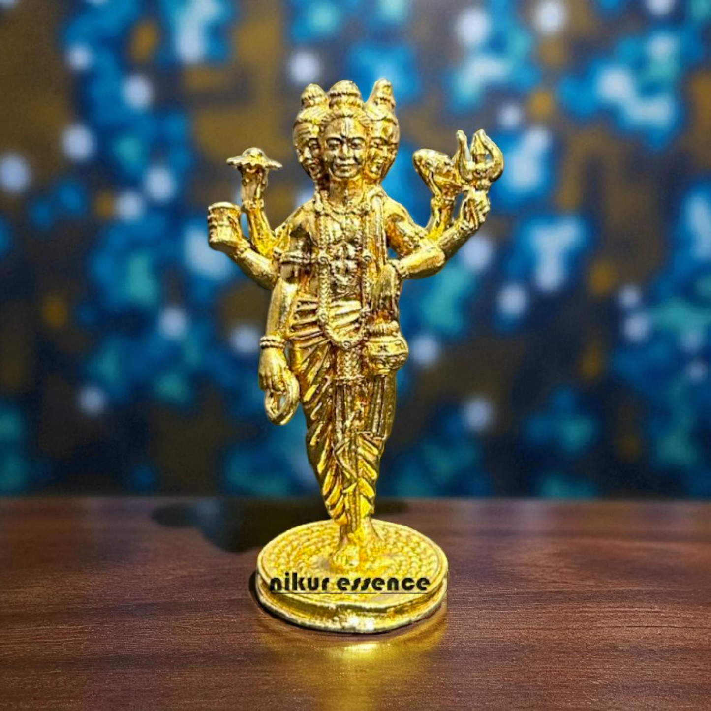 Dattatreya Swamy Panchaloha Statue – Eternal Trinity Form of the Divine Nikur Essence Nikuressence