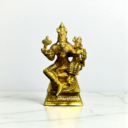 Lakshmi Hayagreeva Vishnu Panchaloha Statue – God of Knowledge & Wisdom | Nikur Essence Nikuressence