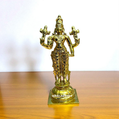 Srinivasa Swamy Panchaloha Statue – Iconic Form of Lord Venkateswara | Nikur Essence Nikuressence