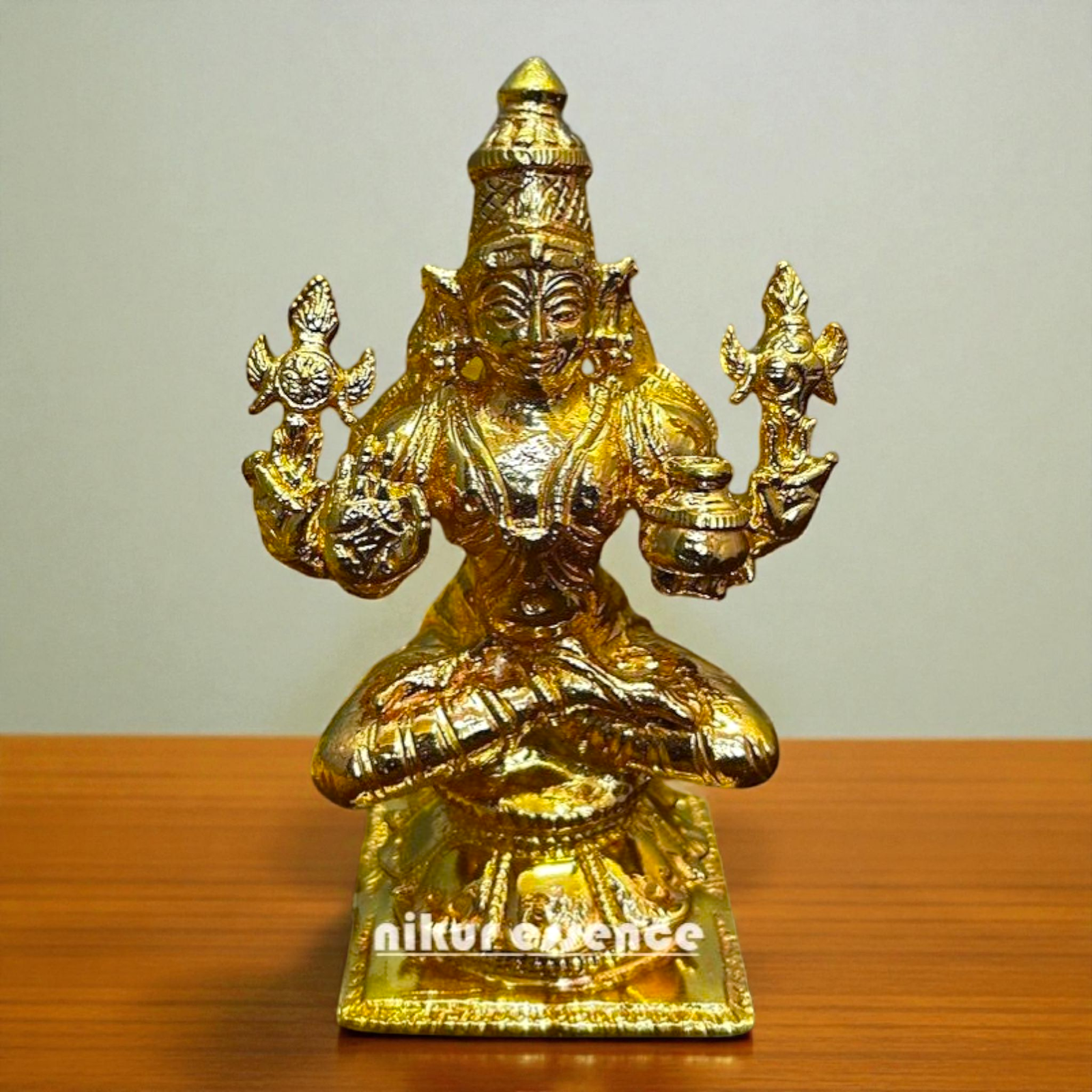 Lord Dhanvantari Vishnu's Avtar Panchaloha Idol – God of Ayurveda & Healing | Handcrafted Panchaloha Statue Nikuressence