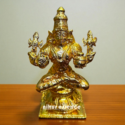 Lord Dhanvantari Vishnu's Avtar Panchaloha Idol – God of Ayurveda & Healing | Handcrafted Panchaloha Statue Nikuressence