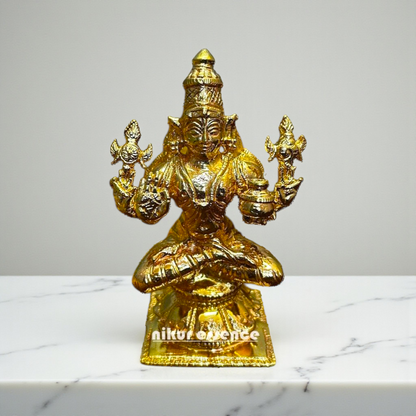 Lord Dhanvantari Vishnu's Avtar Panchaloha Idol – God of Ayurveda & Healing | Handcrafted Panchaloha Statue Nikuressence