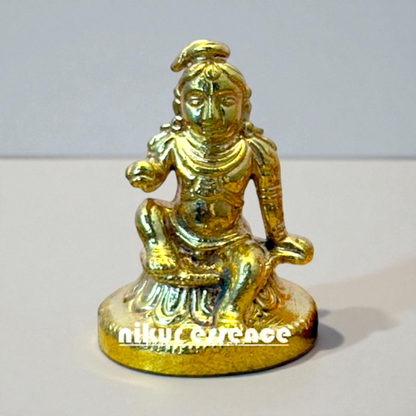 Graceful Krishna Panchaloha Statue – Standing Flute Idol – Handcrafted Divine Sculpture by Nikur Essence Nikuressence