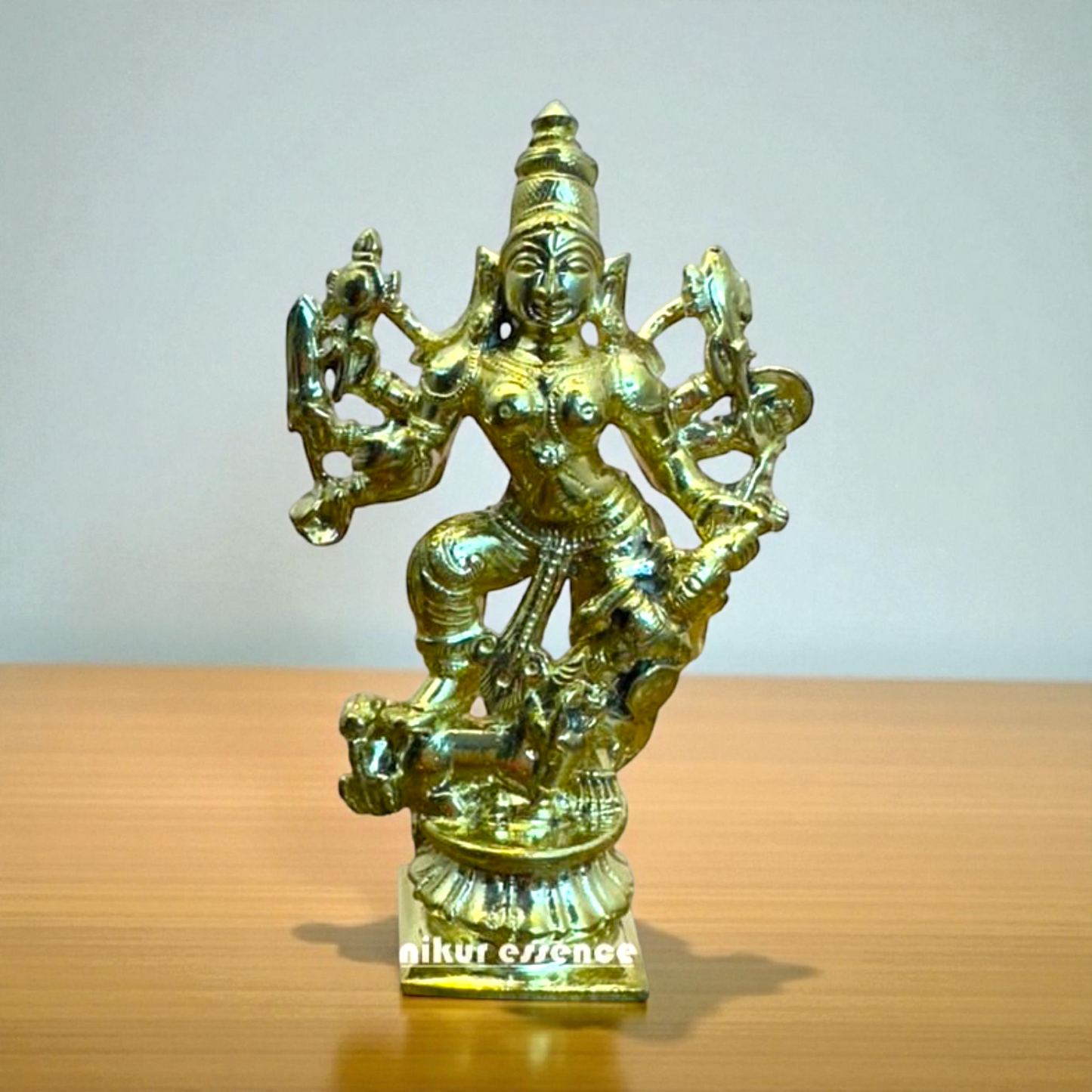 Fierce Kali Devi Maa Idol in Panchaloha | Handcrafted Goddess Sculpture by Nikur Essence Nikuressence