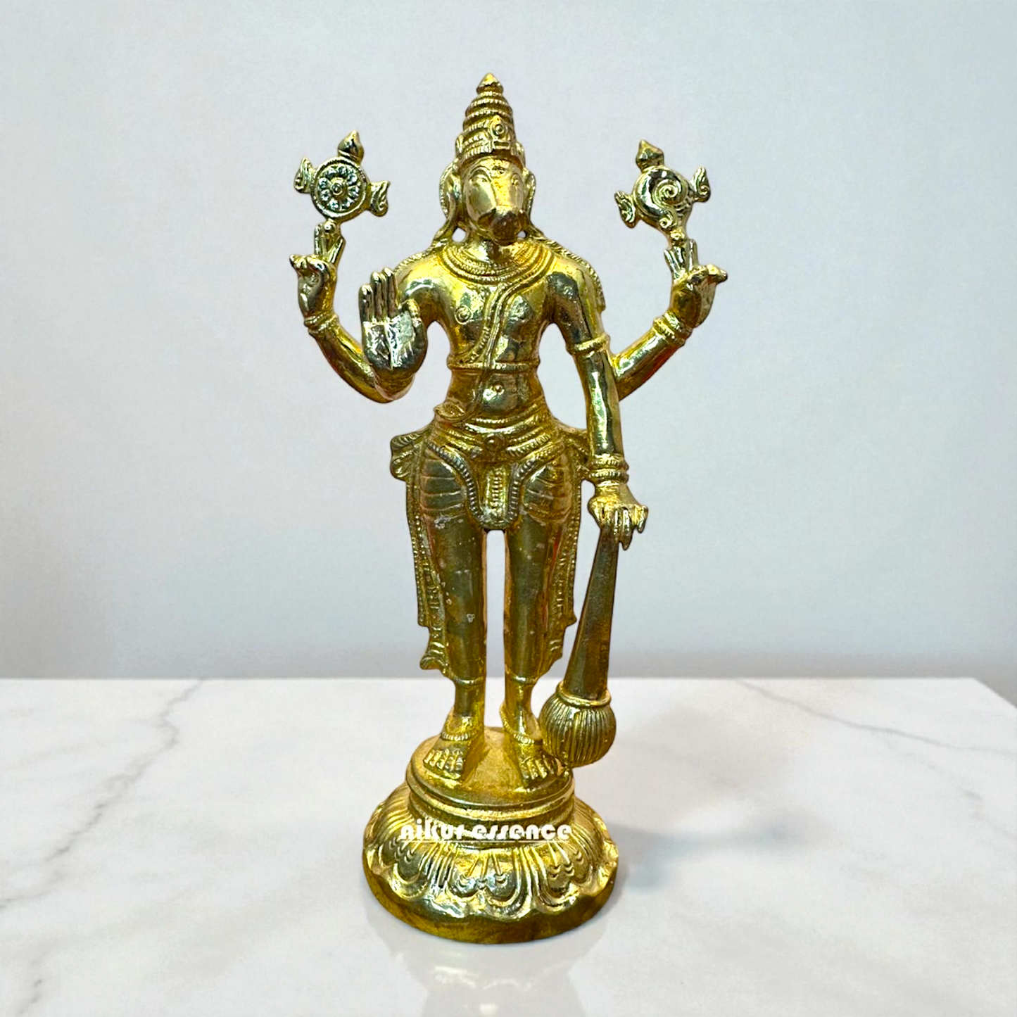 Nikur Essence Panchaloha Varaha Swamy Idol – Divine Vishnu Avatar Sculpture for Home Temple, Vastu Harmony, Spiritual Decor Nikuressence