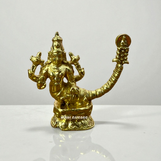 Sacred Shinshumara Panchaloha Idol by Nikur Essence – Traditional Hindu Panchaloha Statue Nikuressence