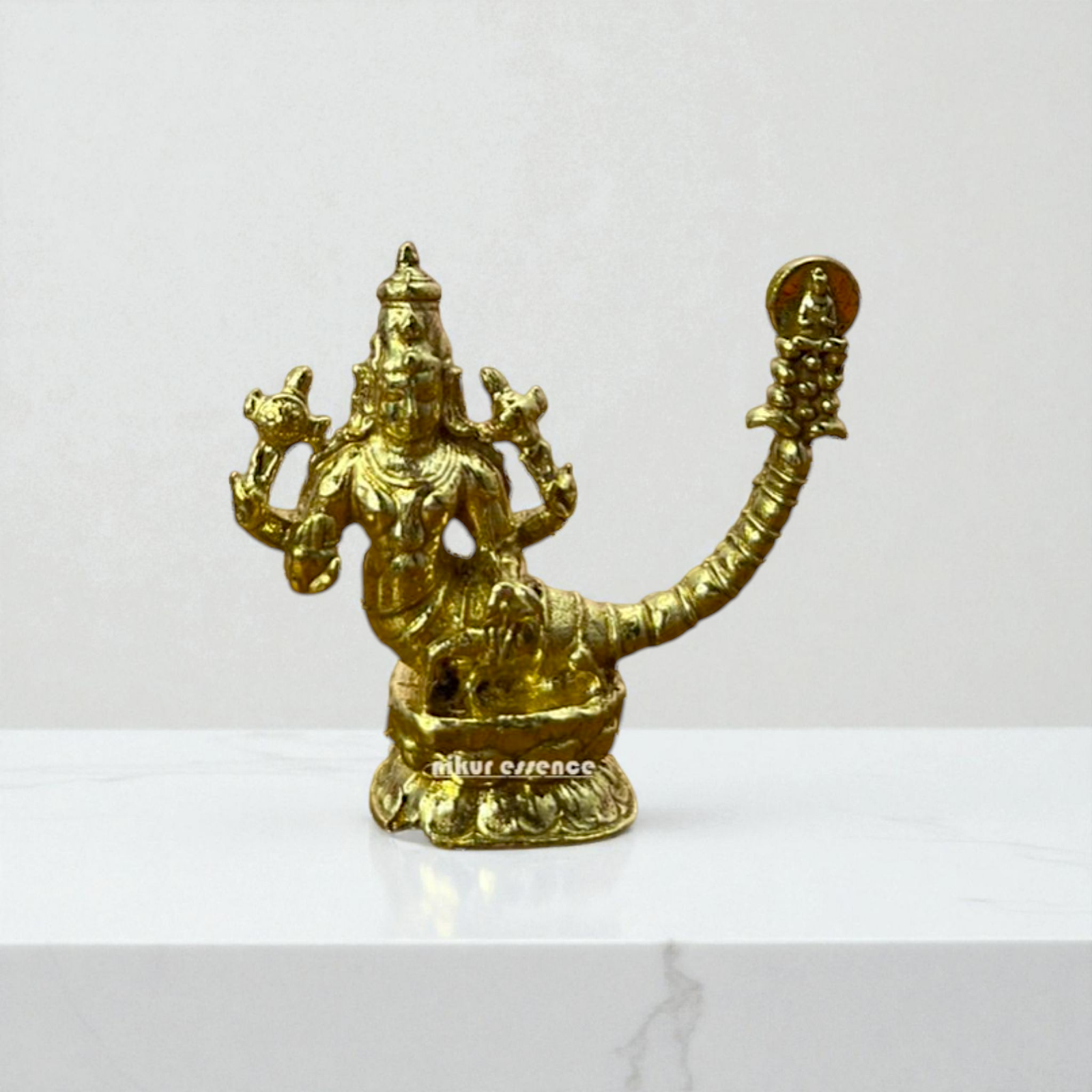 Sacred Shinshumara Panchaloha Idol by Nikur Essence – Traditional Hindu Panchaloha Statue Nikuressence