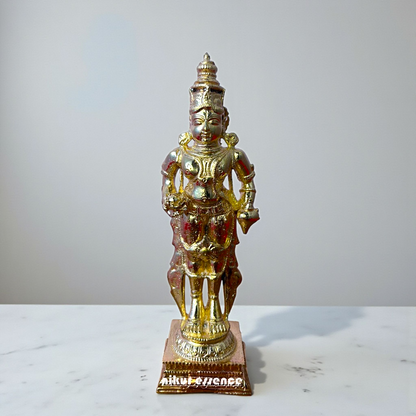Lord Vitthal Panchaloha Idol by Nikur Essence – Handcrafted Divine Sculpture of Panduranga from Sacred Five Metals Nikuressence