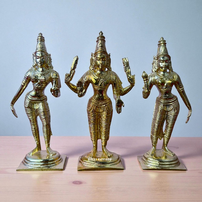 Subramanya Swamy Panchaloha Idol by Nikur Essence – Handcrafted Divine Murugan Sculpture in Sacred Five-Metal Nikuressence