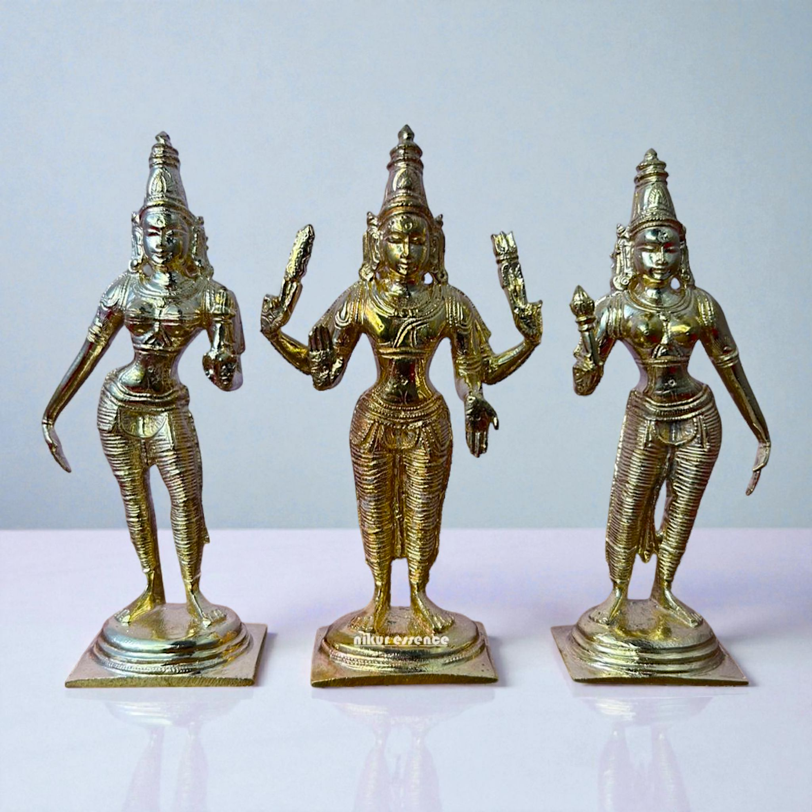 Subramanya Swamy Panchaloha Idol by Nikur Essence – Handcrafted Divine Murugan Sculpture in Sacred Five-Metal Nikuressence