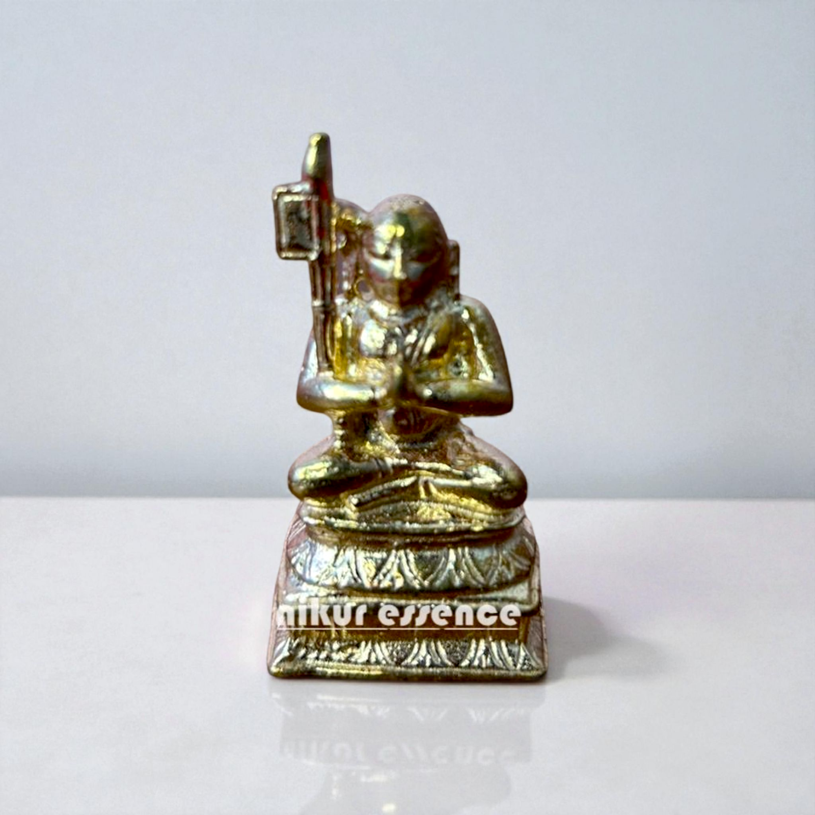 Sri Ramanujacharya Panchaloha Idol by Nikur Essence – Handcrafted Divine Statue of the Great Vaishnava Saint Nikuressence