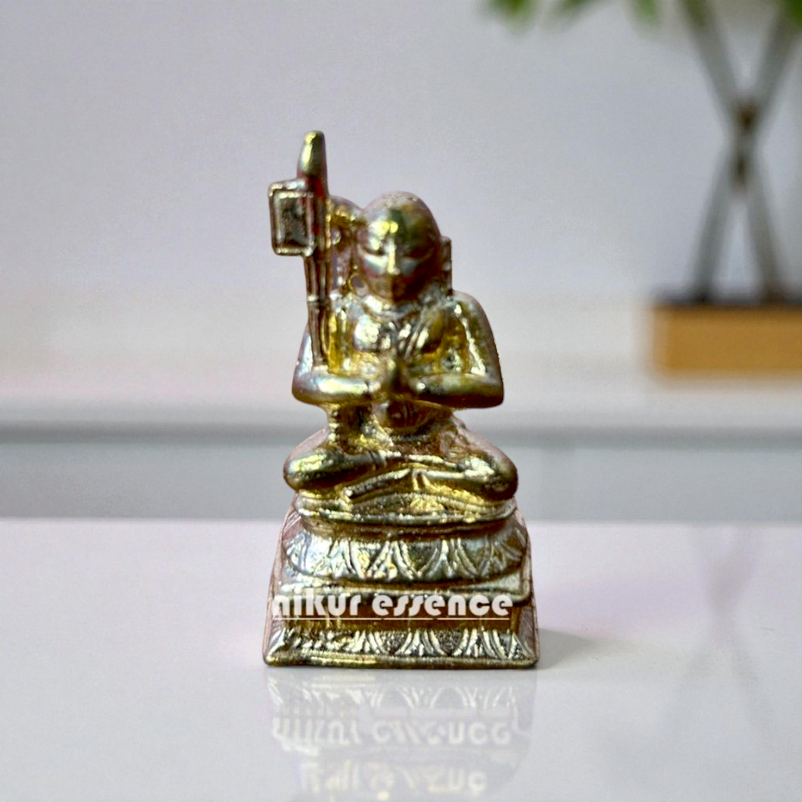 Sri Ramanujacharya Panchaloha Idol by Nikur Essence – Handcrafted Divine Statue of the Great Vaishnava Saint Nikuressence