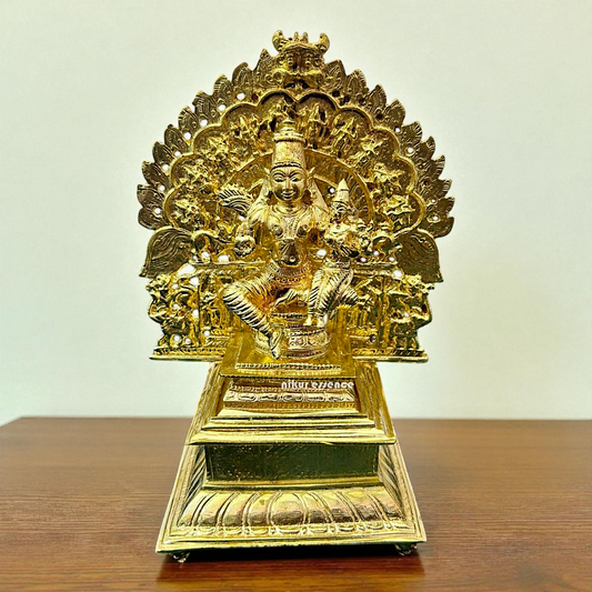 Pattabi Ram Panchaloha Idol by Nikur Essence | Handcrafted Divine Metal Sculpture Nikuressence