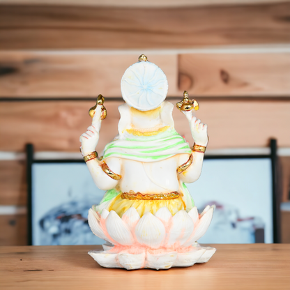 Purchase Exquisite Handcrafted Cultured Marble Ganesh Statue Online - Divine Lord Ganesha Idol Nikuressence