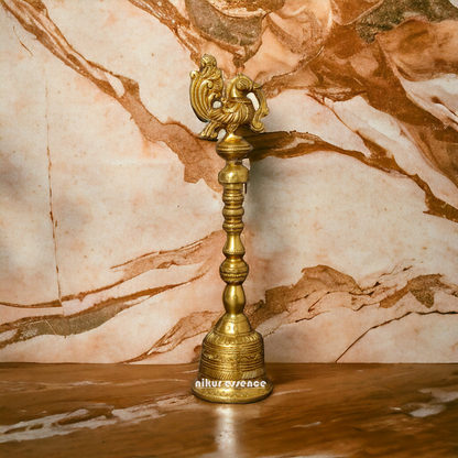 Buy peacock Bell brass - 10 Inches Nikuressence