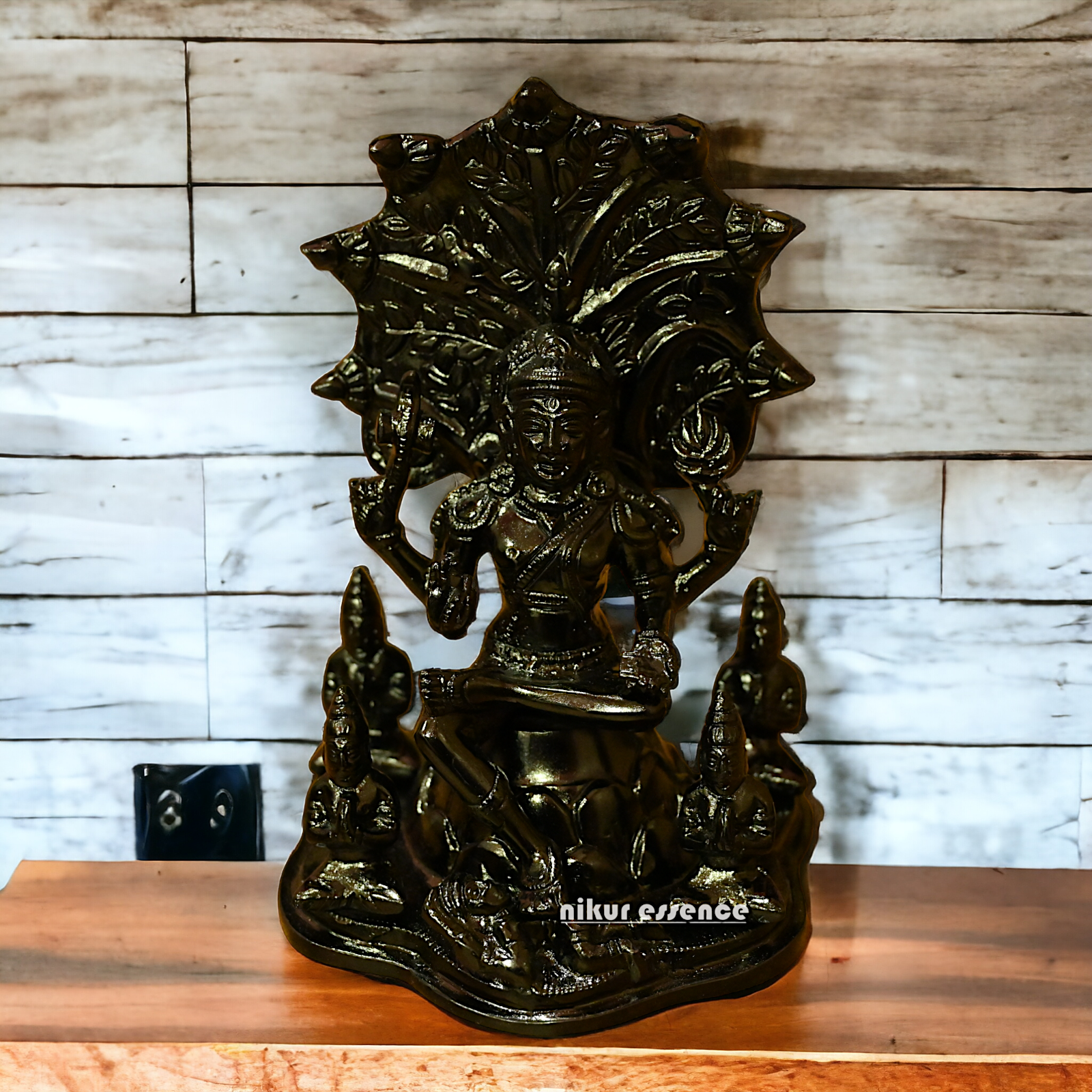 Buy Brass Dakshinamurty Shiva statue - 9 inches height Nikuressence