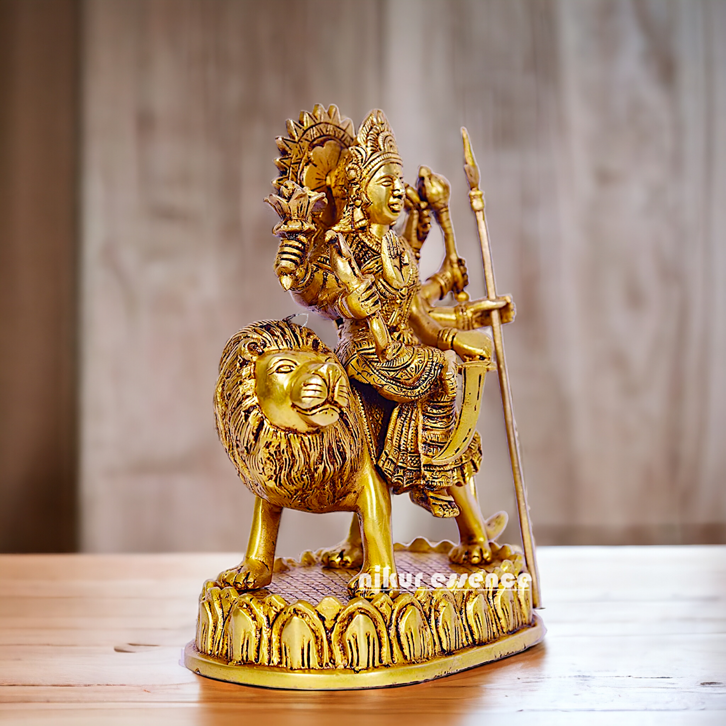 Buy Online Durga Maa Sitting on Lion - 9.6 inches Height Nikuressence