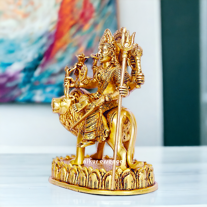 Buy Online Durga Maa Sitting on Lion - 9.6 inches Height Nikuressence