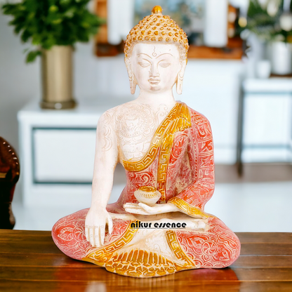 Buy Beautiful Brass Buddha Idol - 12 inch Nikuressence