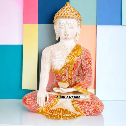 Buy Beautiful Brass Buddha Idol - 12 inch Nikuressence