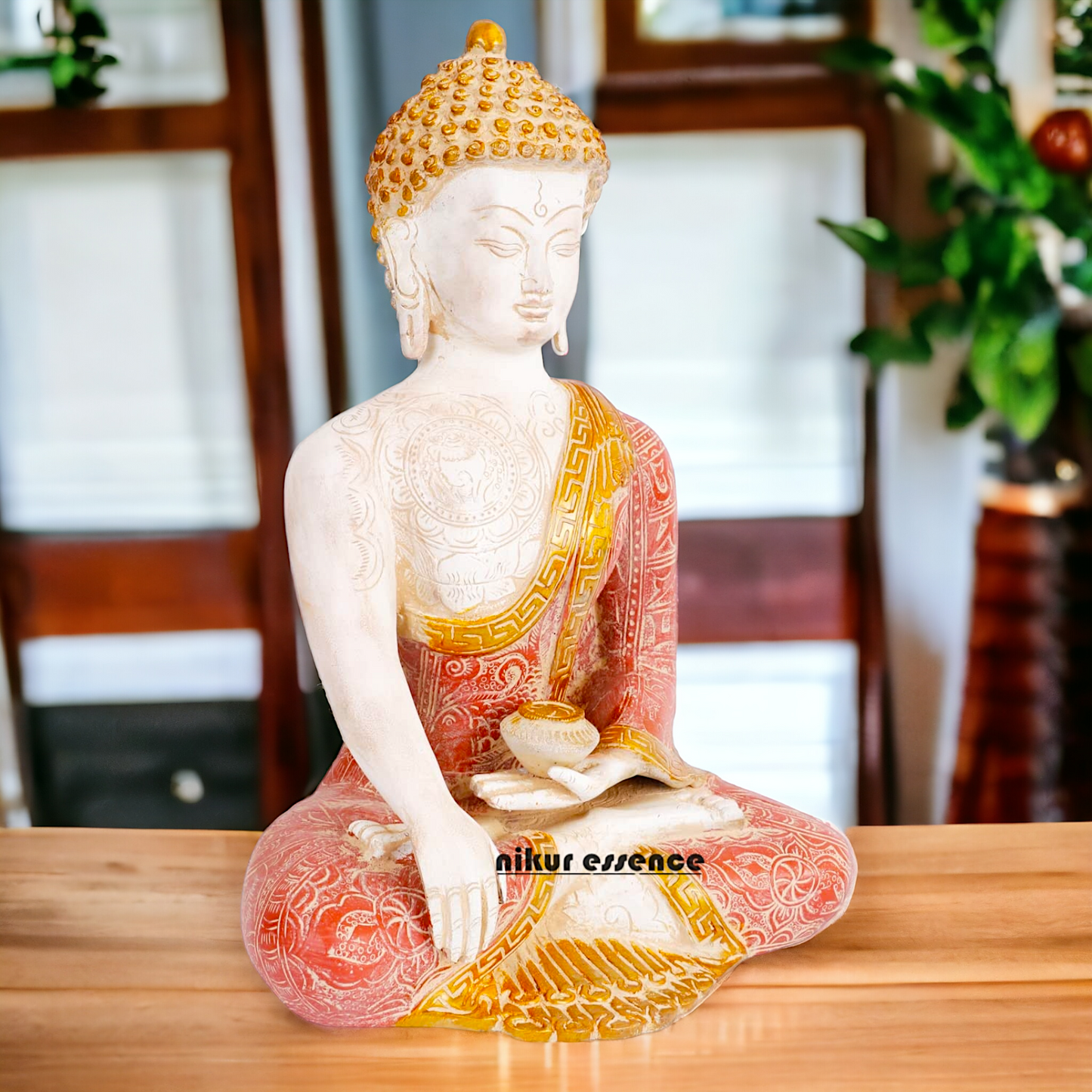 Buy Beautiful Brass Buddha Idol - 12 inch Nikuressence