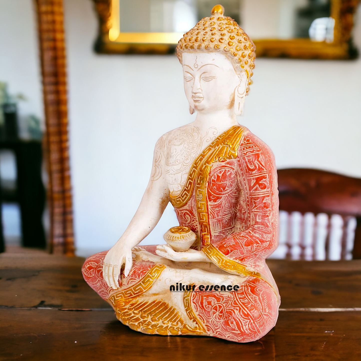 Buy Beautiful Brass Buddha Idol - 12 inch Nikuressence