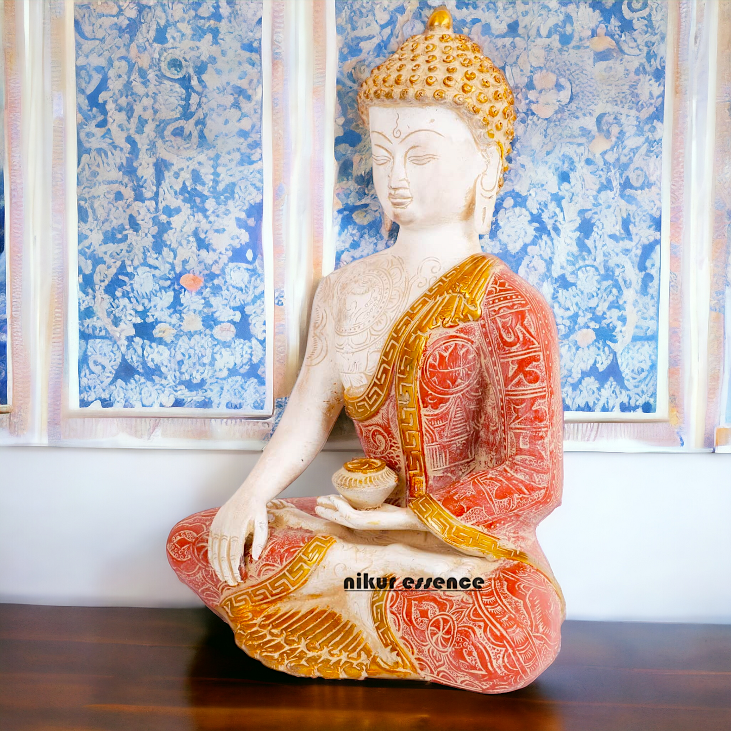Buy Beautiful Brass Buddha Idol - 12 inch Nikuressence