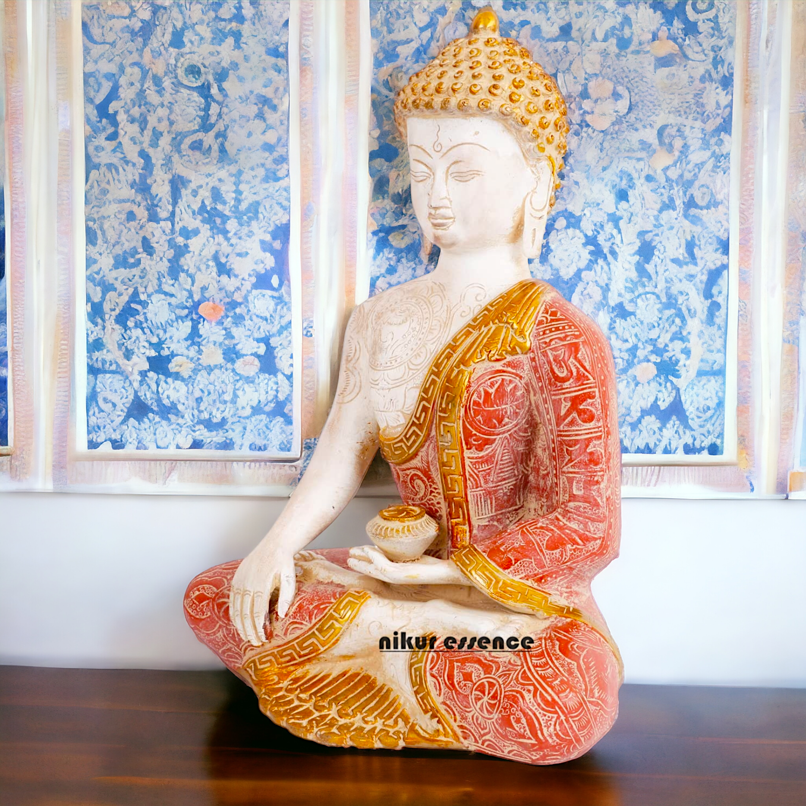 Buy Beautiful Brass Buddha Idol - 12 inch Nikuressence