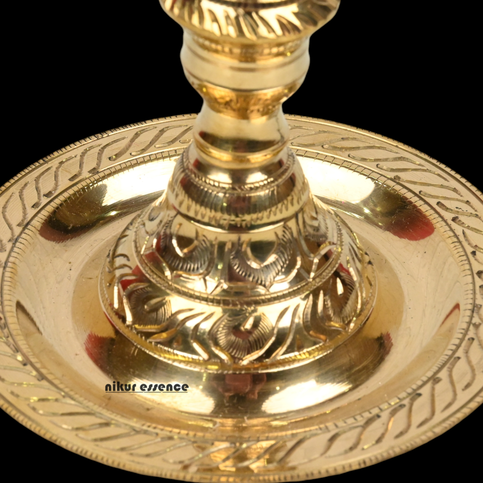 Buy pair South Indian brass vilakku Kuthu in all size- nikuressence Nikuressence