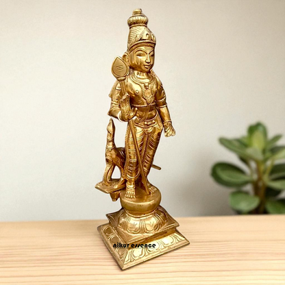 Panchaloha Murugan Idol - 12 inches Nikuressence