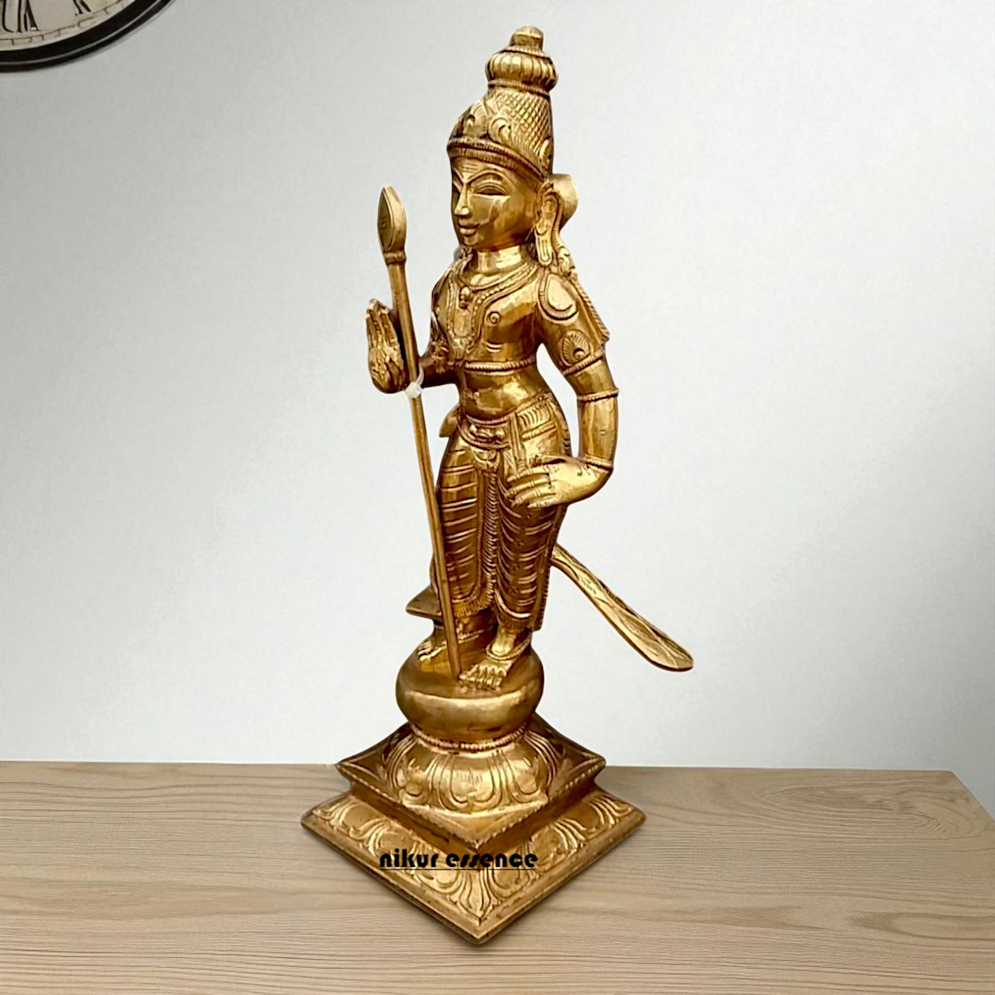 Panchaloha Murugan Idol - 12 inches Nikuressence