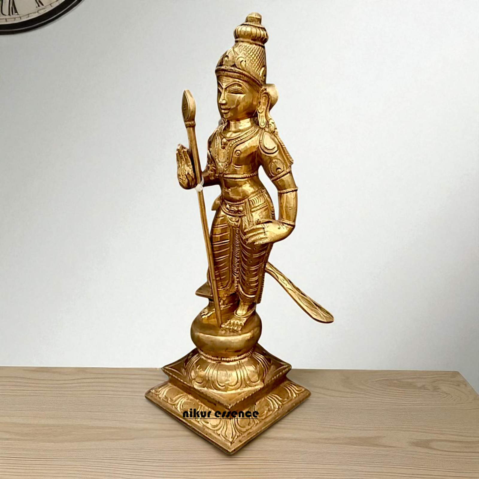 Panchaloha Murugan Idol - 12 inches Nikuressence