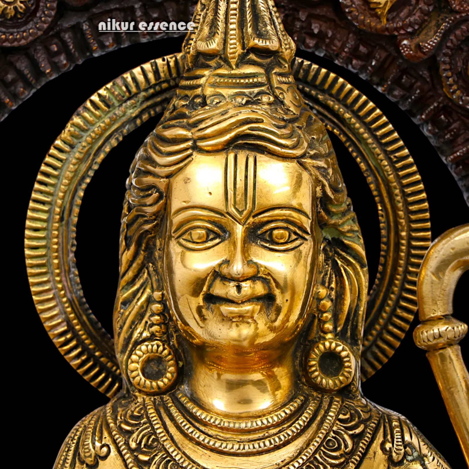 Lord Ram Lalla Brass Statue - 19 inches Nikuressence