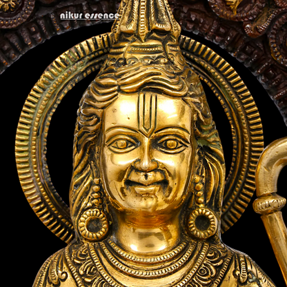 Lord Ram Lalla Brass Statue - 19 inches Nikuressence
