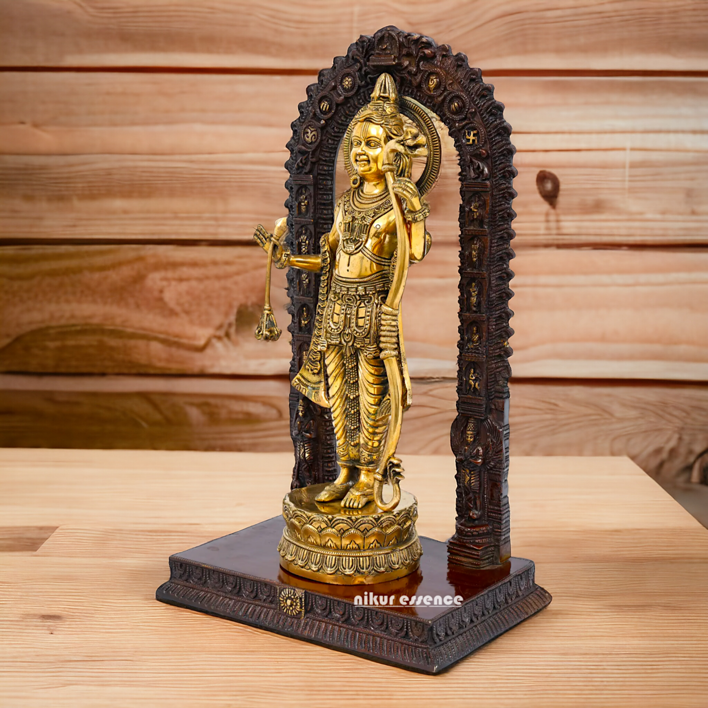 Lord Ram Lalla Brass Statue - 19 inches Nikuressence