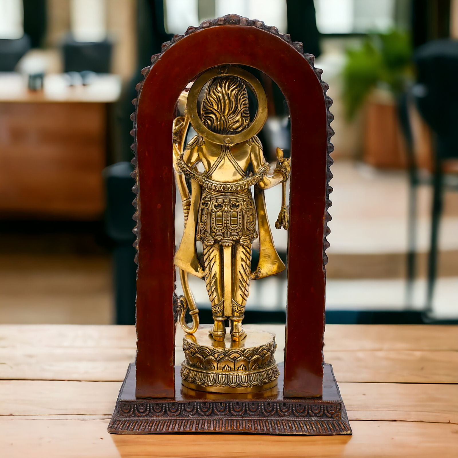 Lord Ram Lalla Brass Statue - 19 inches Nikuressence