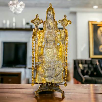 Large Tirupati Balaji Brass statue - 47 inches Nikuressence