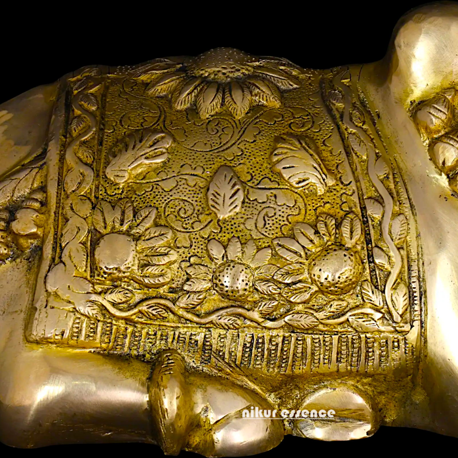 Pure Brass Nandi God statue - 20 Inches Nikuressence