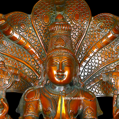 Brass Maharshi Patanjali Idol - 15 Inches Nikuressence