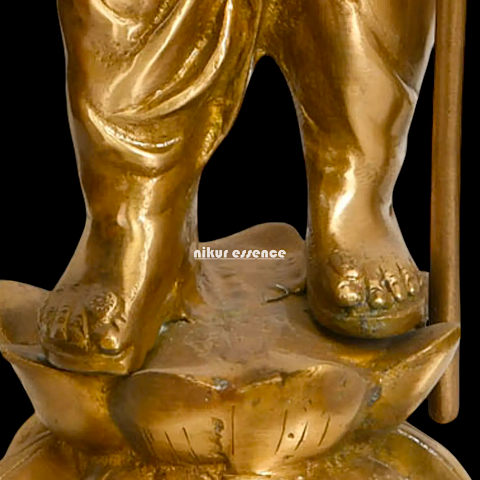 Shiva Bhagwan Standing with Blessing Pure Brass idol - 22 inches Nikuressence