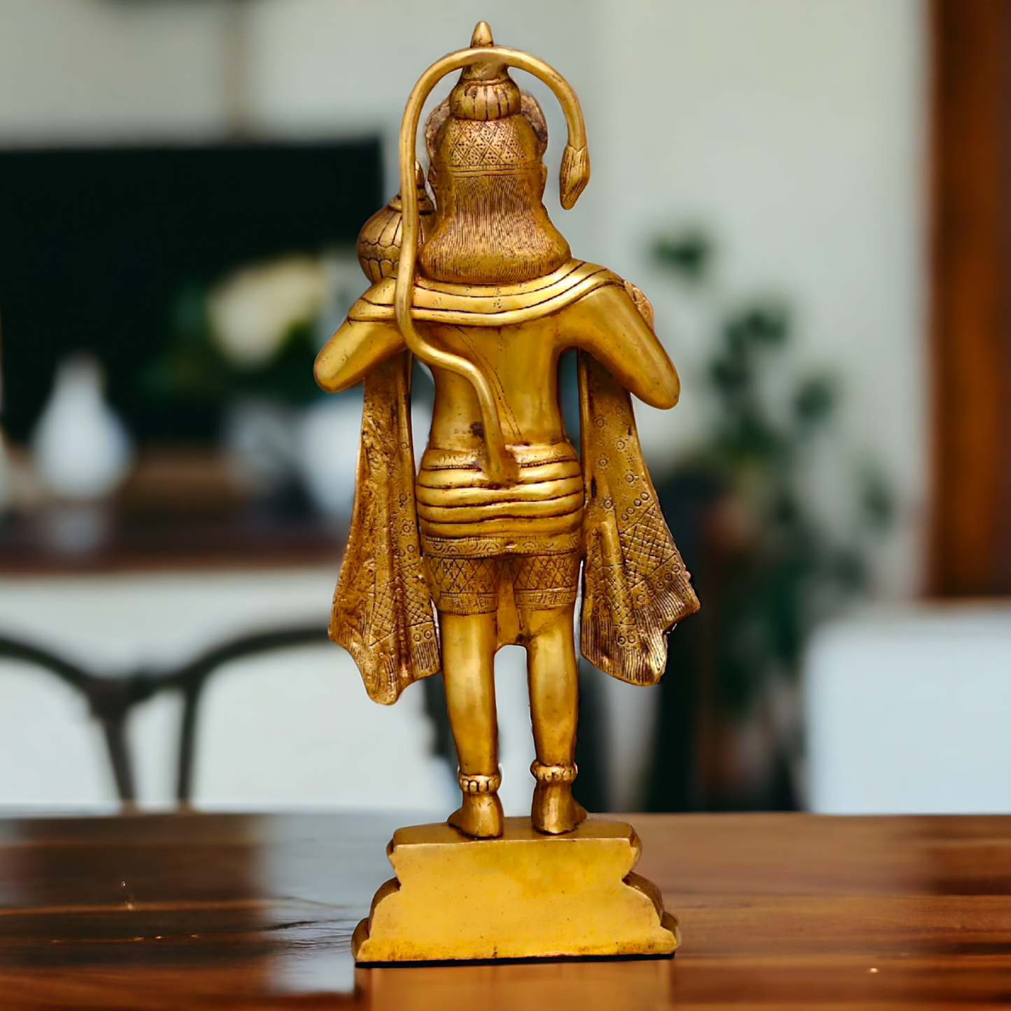 Big Hanuman ji Standing with Gada brass idol - 27 Inches Nikuressence