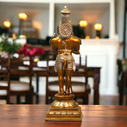Brass Hanuman ji Standing statue - 24 inches Nikuressence